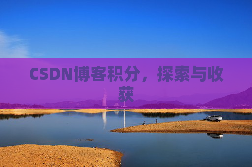 CSDN博客积分，探索与收获